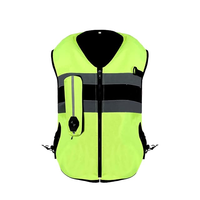 Gilet airbag riflettente YXYECEIPENO con innesco meccanico