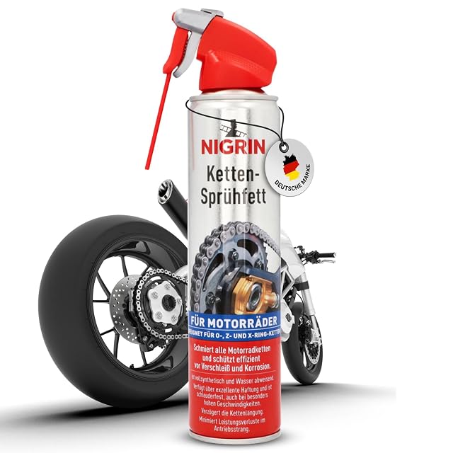 Bomboletta da 400 ml di grasso catena ceramico NIGRIN