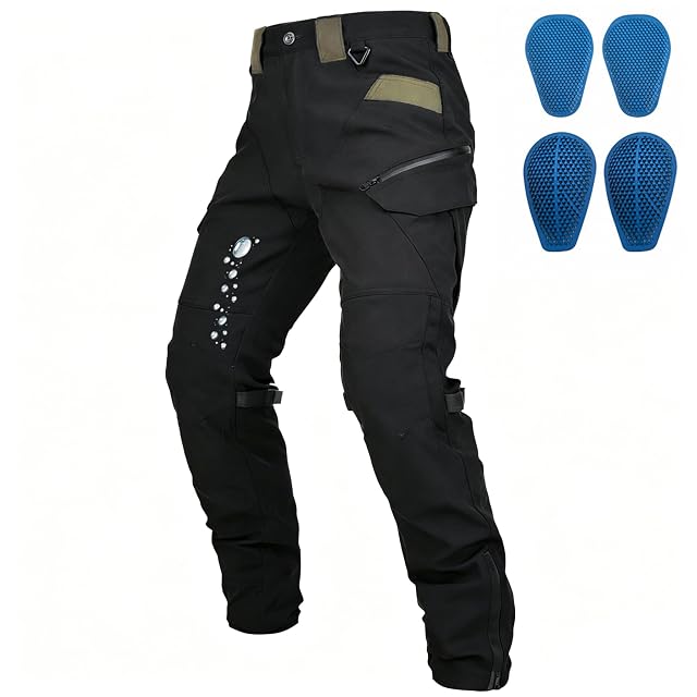 Pantaloni da moto urbani VOLERO, vista di fronte