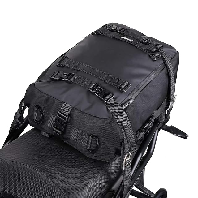 Borsa da moto modulare Rhinowalk da 20 L, nera